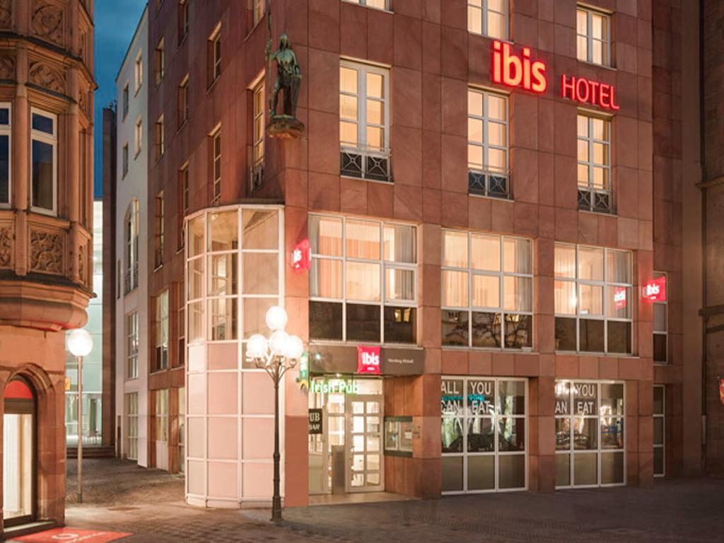 ibis Hotel Nürnberg Altstadt Exterior foto